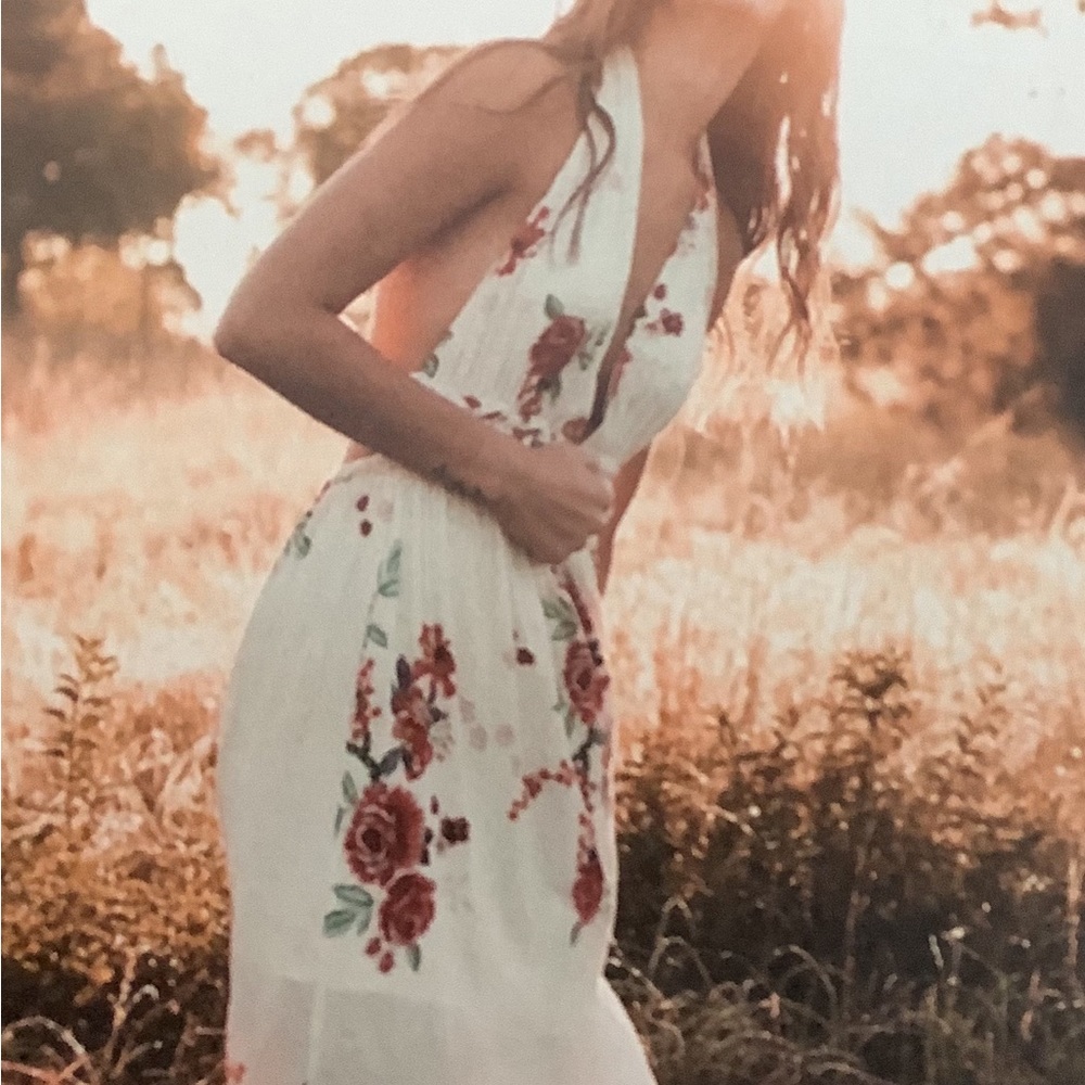 Halter Style Maxi Dress